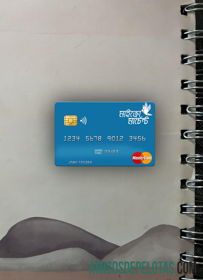 Vanuatu Asia Merchant bank Limited mastercard tampilan foto depan desain