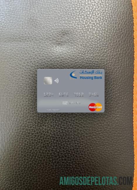 Yaman Housing bank mastercard tampilan foto depan desain