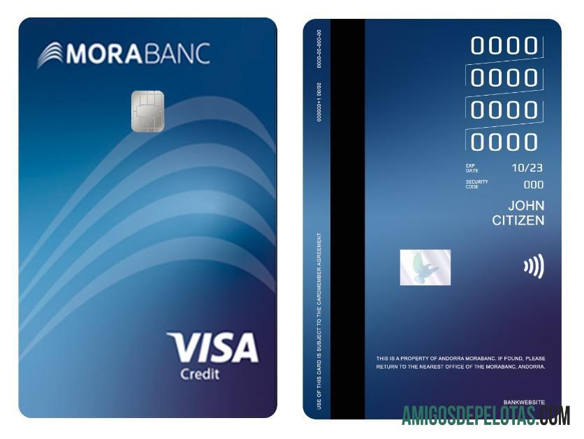 Andorra Mocabanc visa Kredit kartu makering