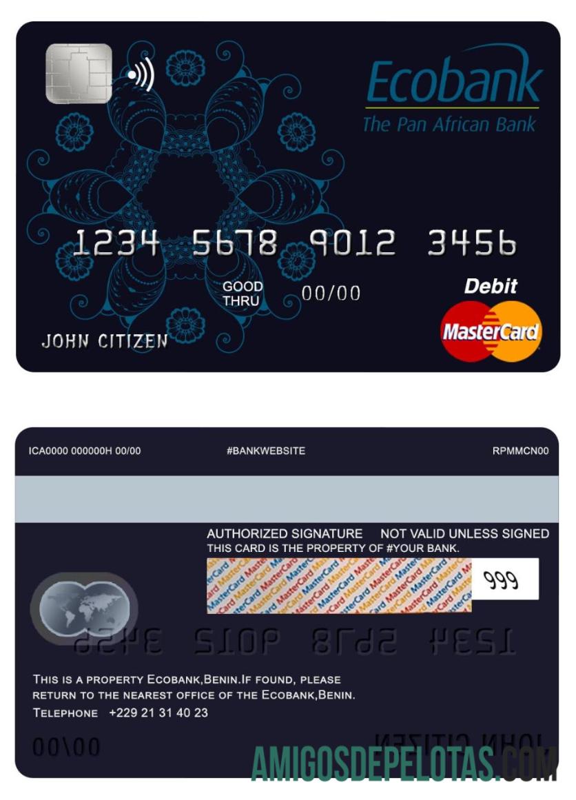 Benin Ecobank mastercard pratinjau