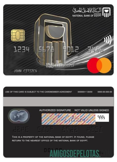 Mesir nasional bank of Mesir platinum mastercard pratinjau
