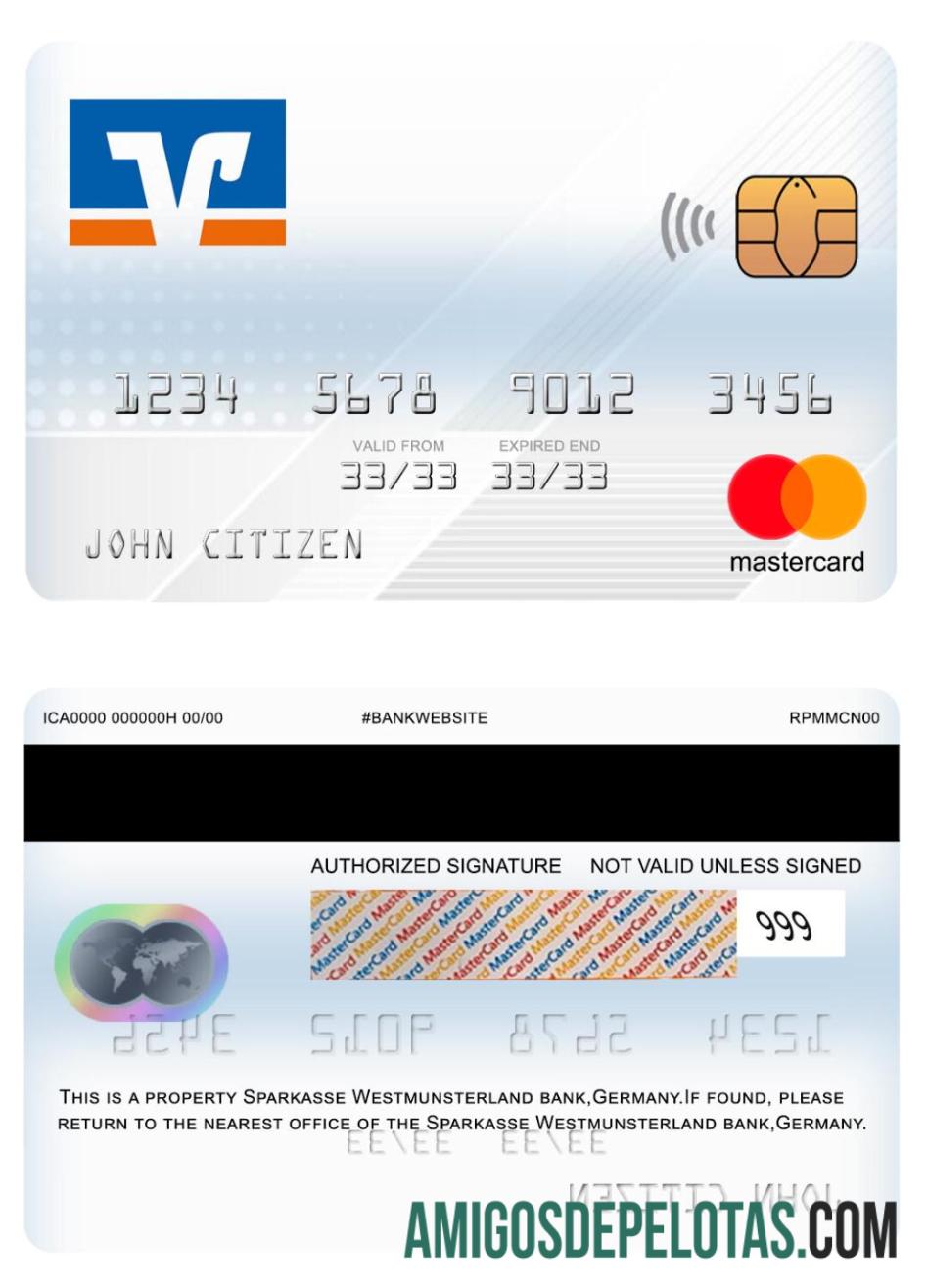 Jerman Volksbank mastercard pratinjau