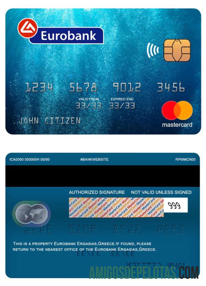 Yunani Eurobank Ergasias mastercard pratinjau