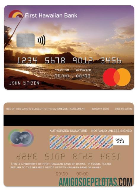 Hawaii Heritage Kredit mastercard pratinjau