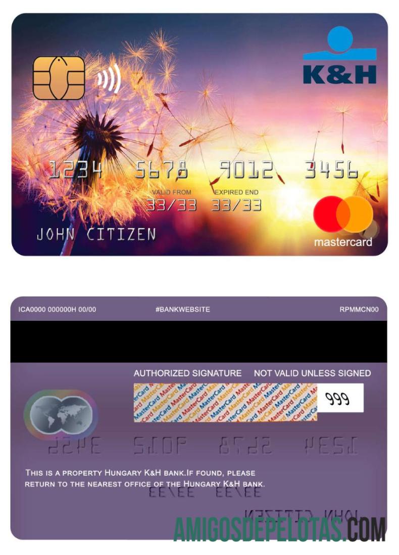 Hungaria K&H mastercard pratinjau