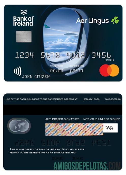 Irlandia bank of Irlandia air Kredit mastercard pratinjau