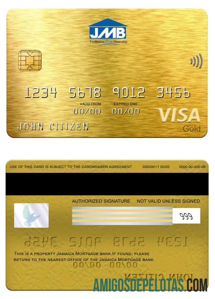 Jamaika Hipotik bank visa gold kartu makering
