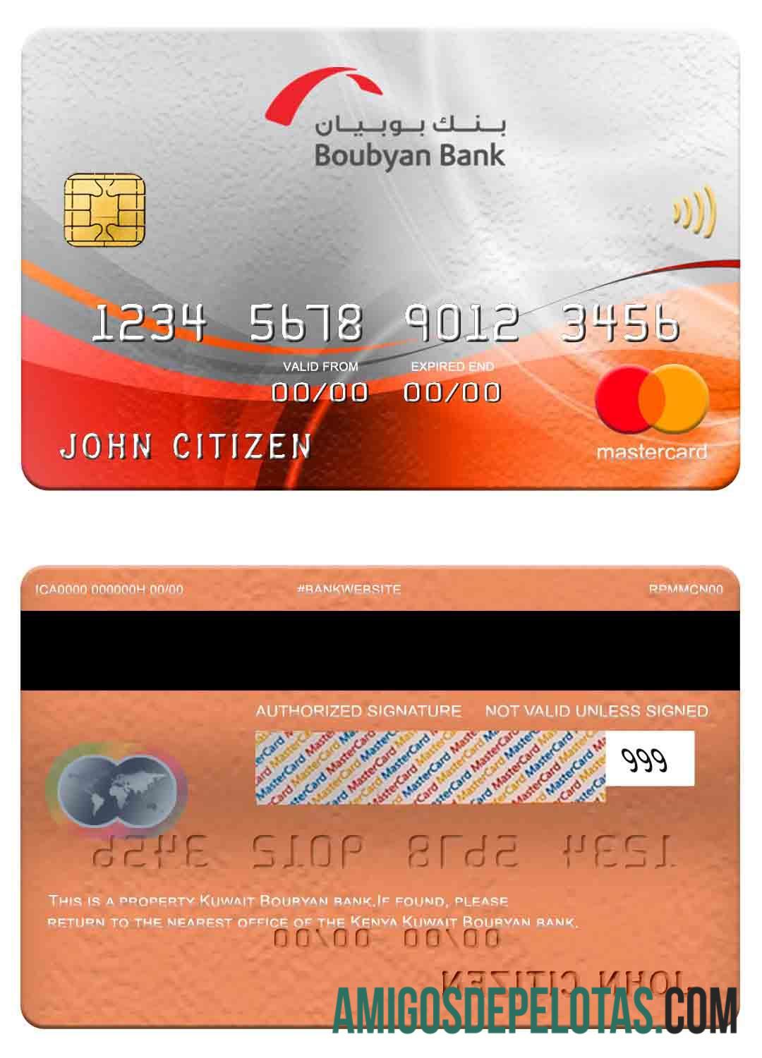 Kuwait Boubyan bank mastercard pratinjau
