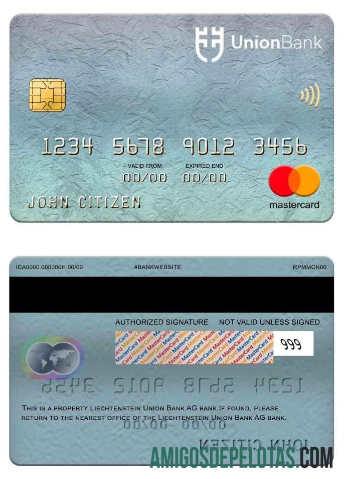 Liechtenstein serikat bank AG bank mastercard makering