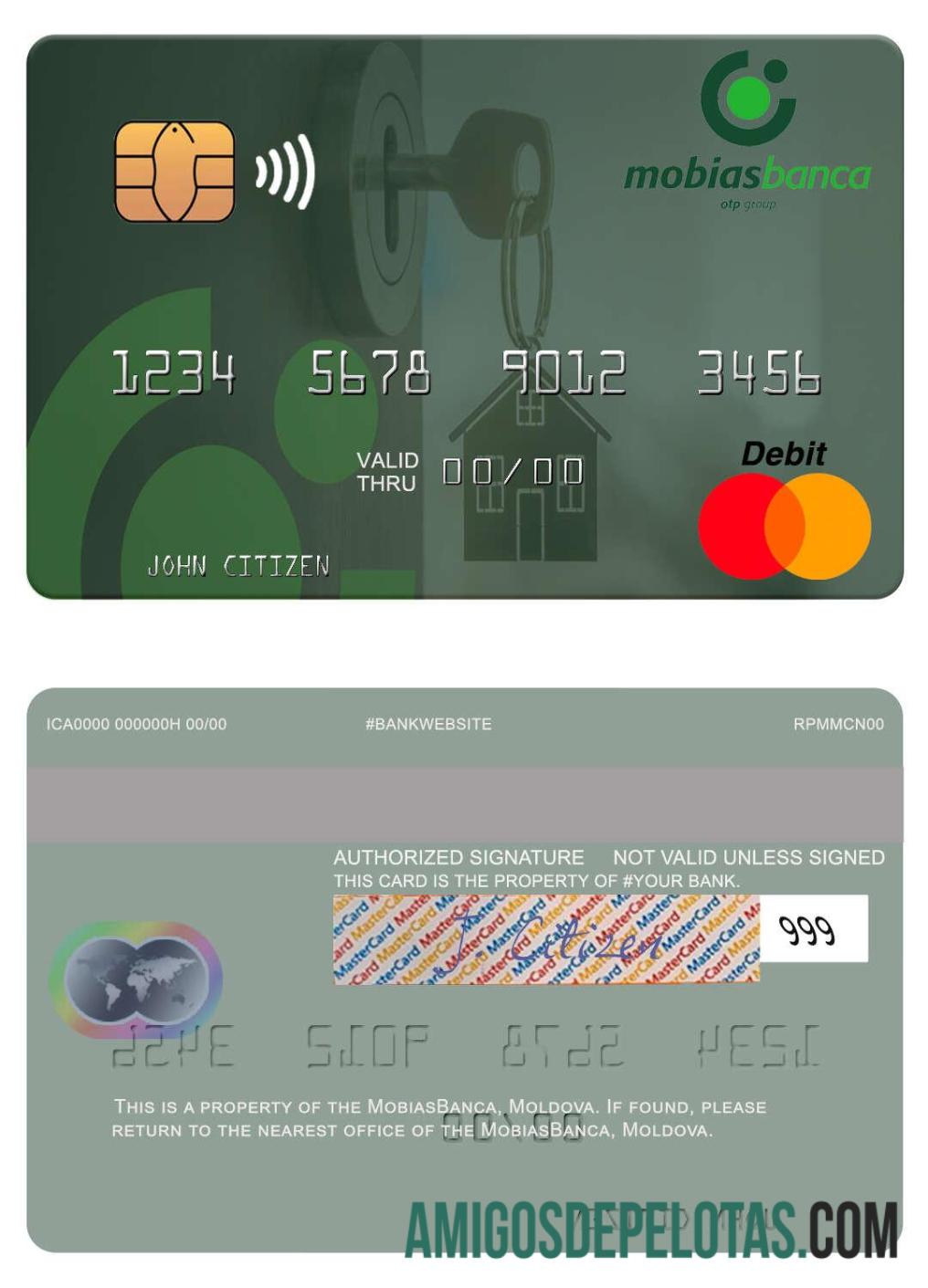 Moldova MobiasBanca mastercard pratinjau