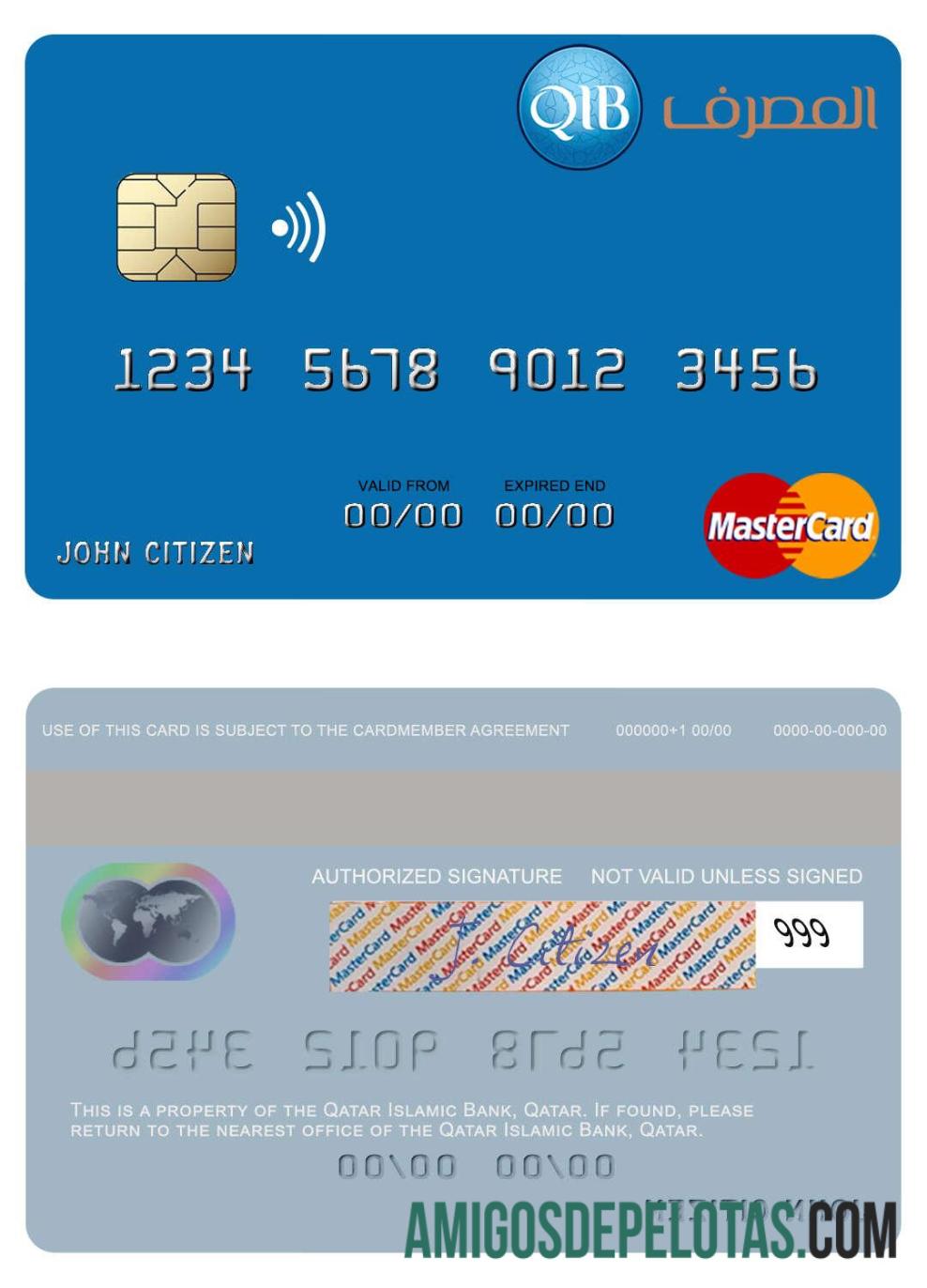 Qatar Islamic bank mastercard pratinjau