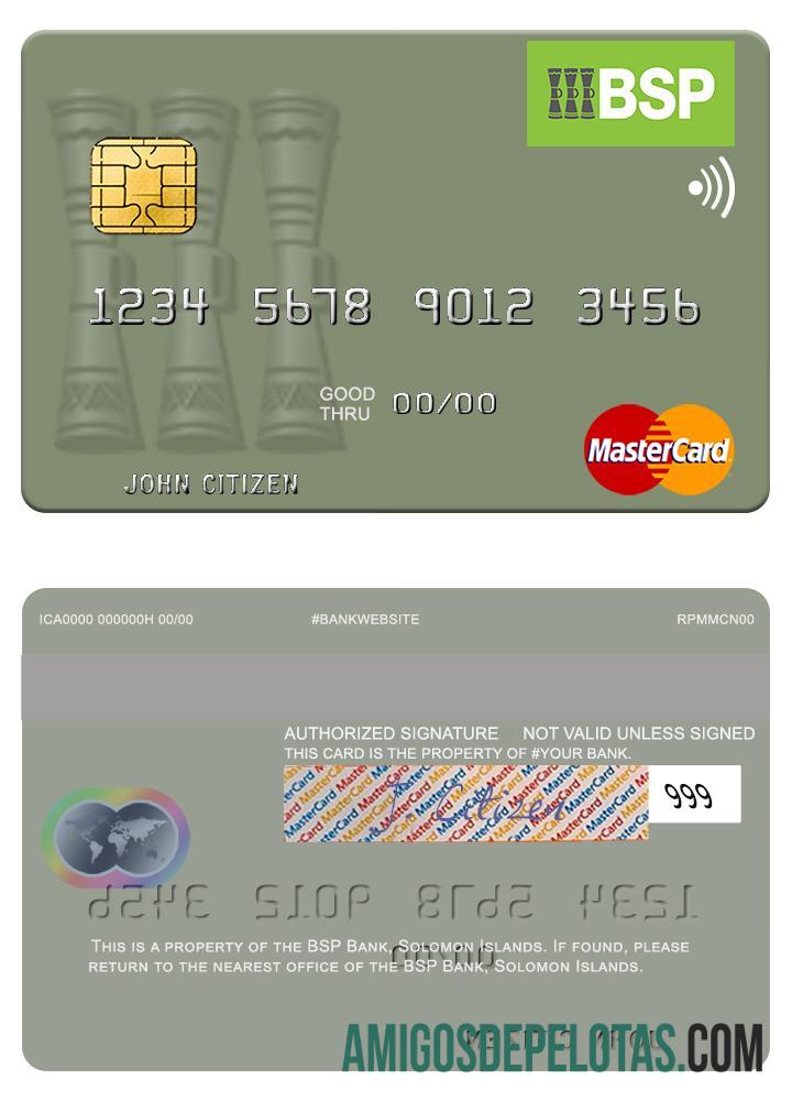 Kepulauan Solomon BSP bank mastercard pratinjau