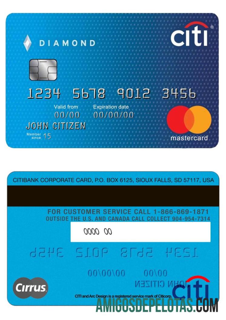 AS Citibank MasterCard makering