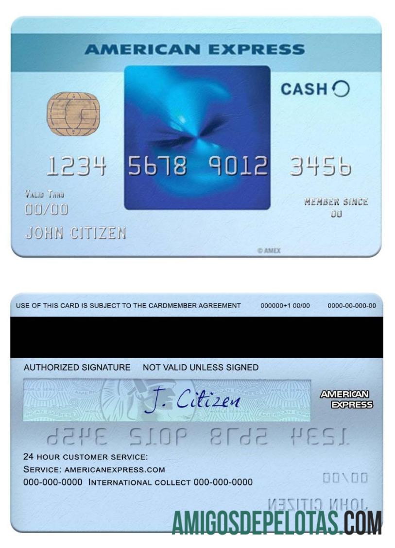 AS Commerce bank amex biru cash everyday kartu makering