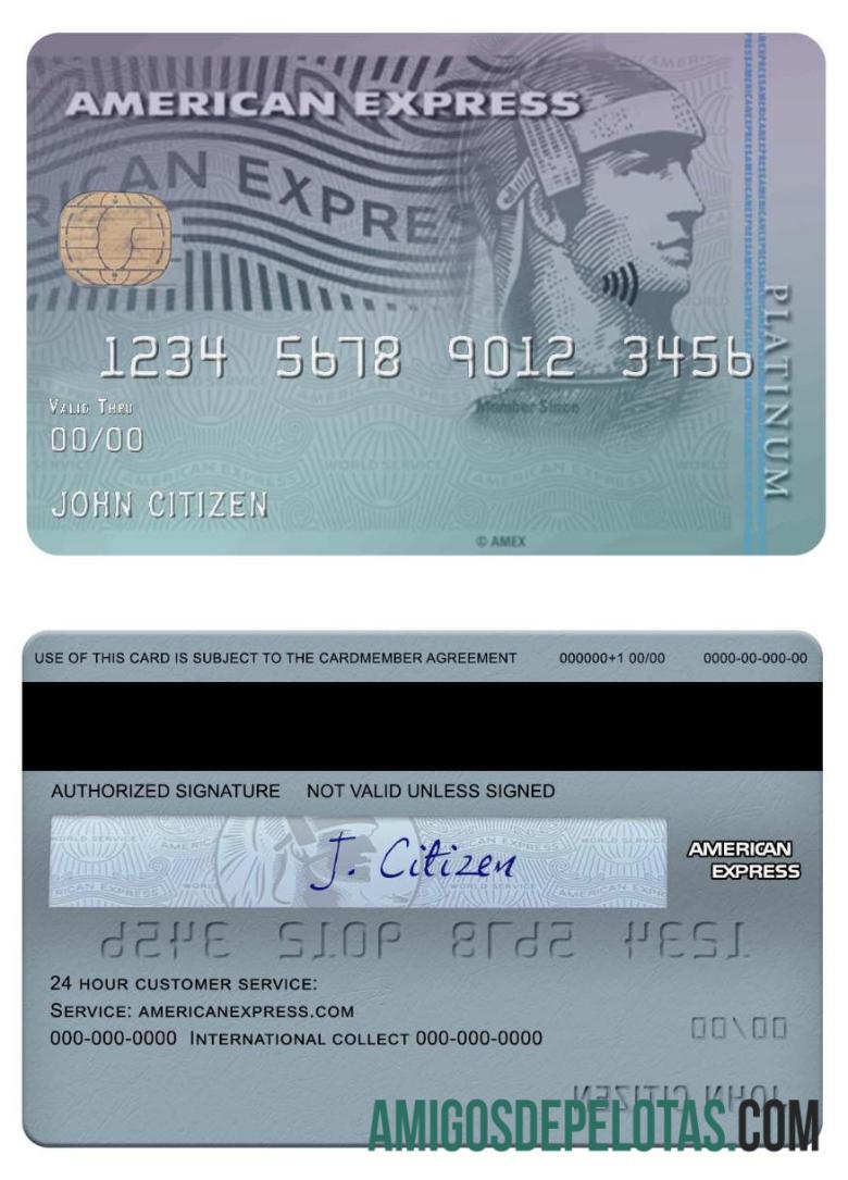AS Discover bank amex platinum kartu desain