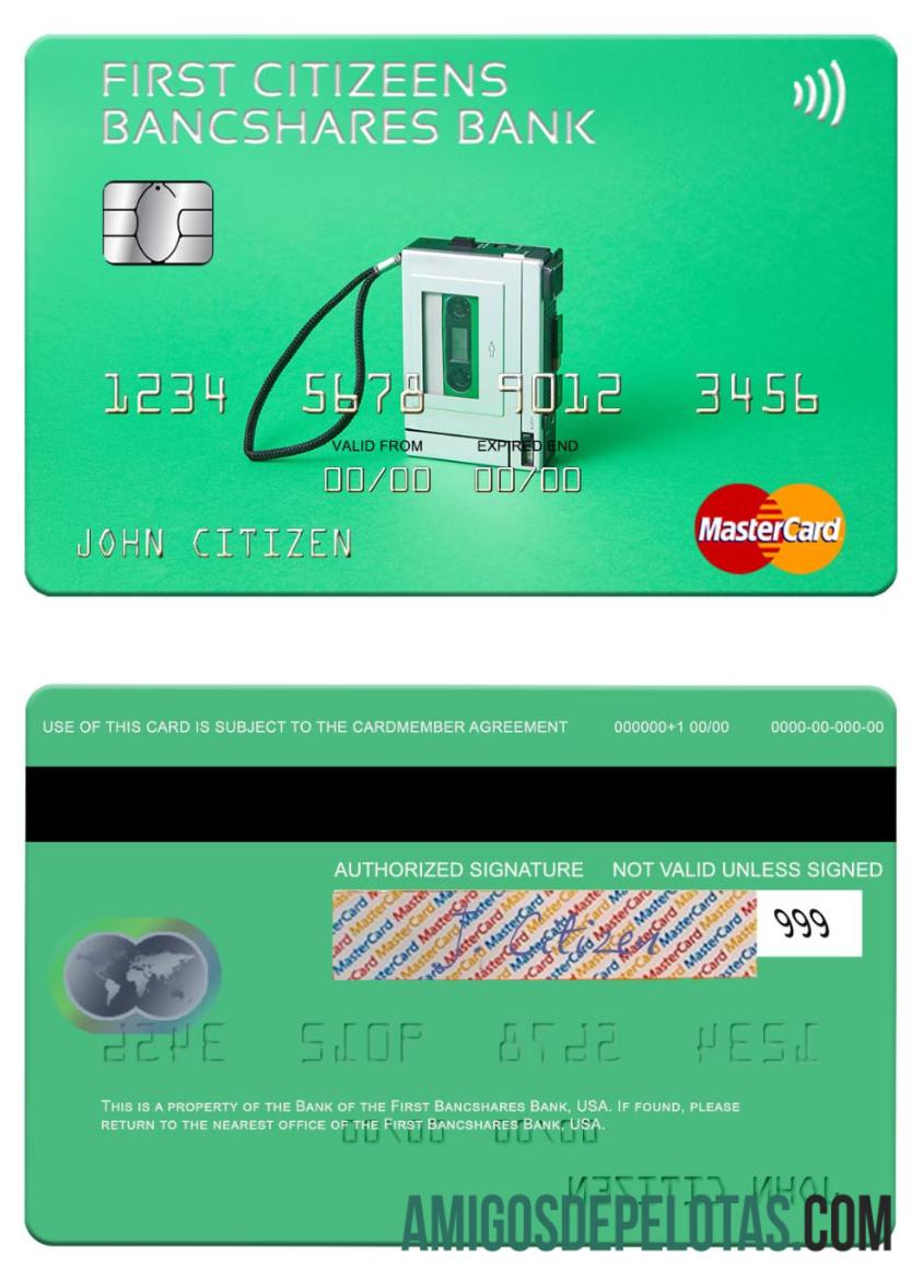 AS First Citizens BancShares bank mastercard pratinjau