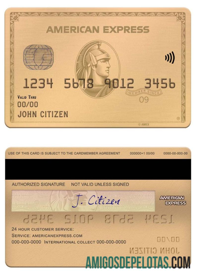 AS MOVO bank amex gold kartu desain