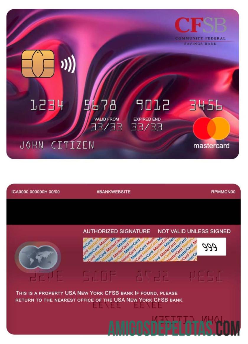 AS Baru York CFSB bank mastercard pratinjau