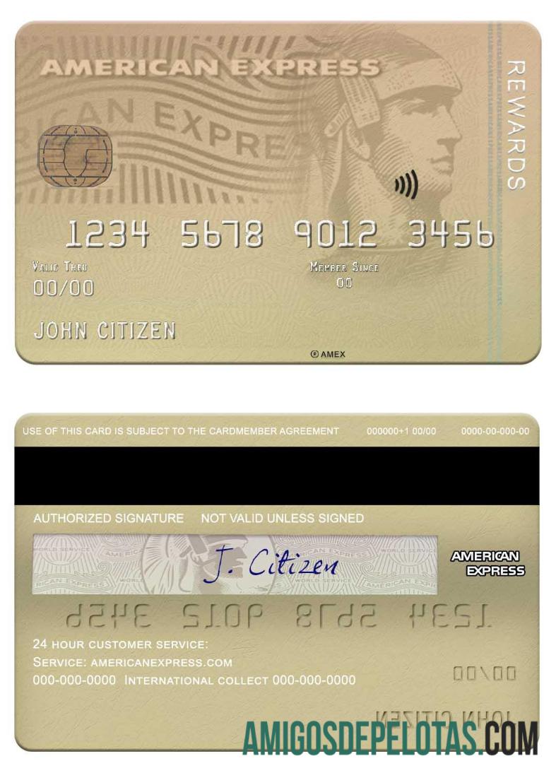 AS Ohio SUTTON bank Amex Membership Rewards Kredit kartu desain
