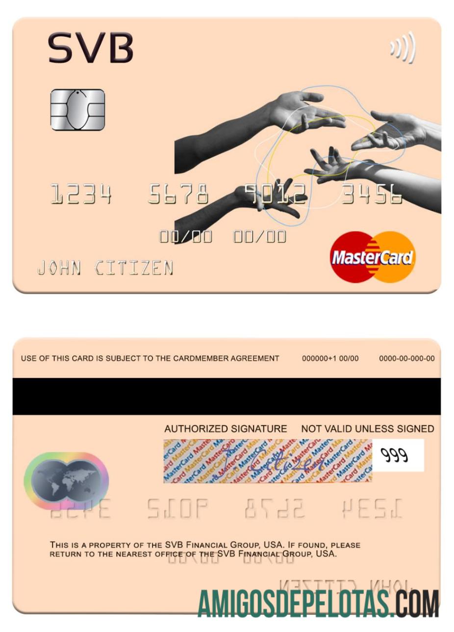 AS SVB Financial Group mastercard makering