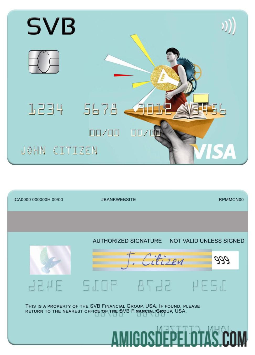 AS SVB Financial Group visa kartu makering
