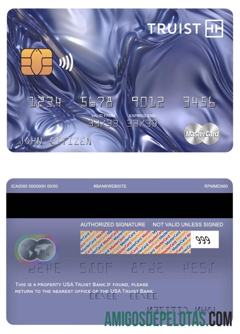 AS Truist bank mastercard pratinjau