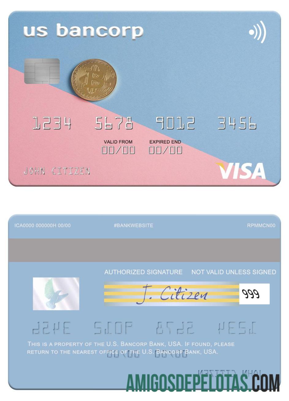 AS U.S. Bancorp bank visa kartu makering