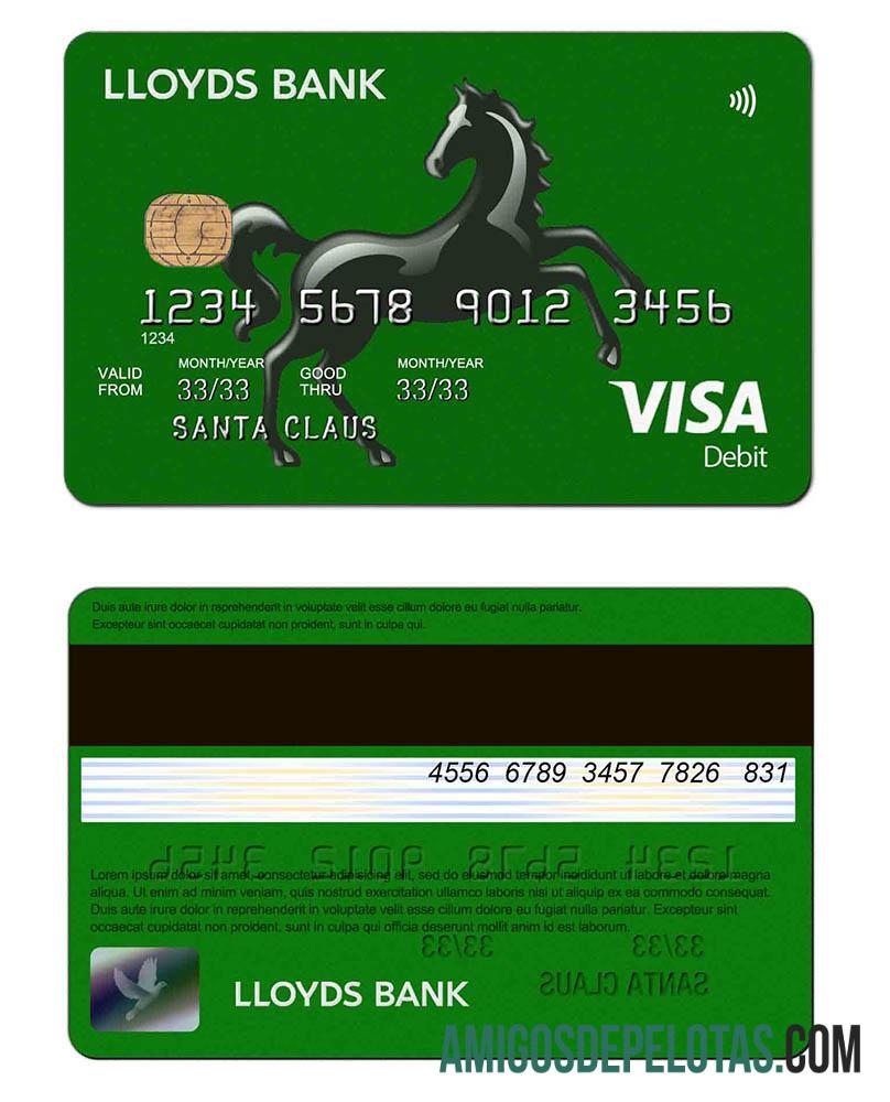 Inggris Raya Lloyds Kredit kartu visa makering
