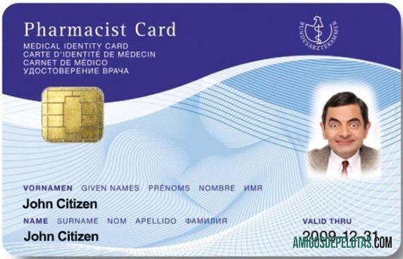 Jerman medis Kartu Identitas makering
