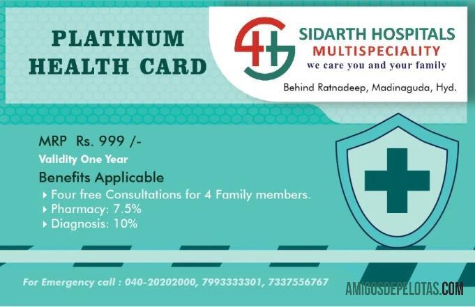 India Siarth hospitals platinum kesehatan kartu makering