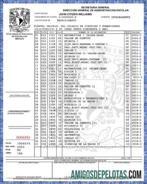 Meksiko Universidad Nacional Autonoma de Meksiko Secretaria General sampel