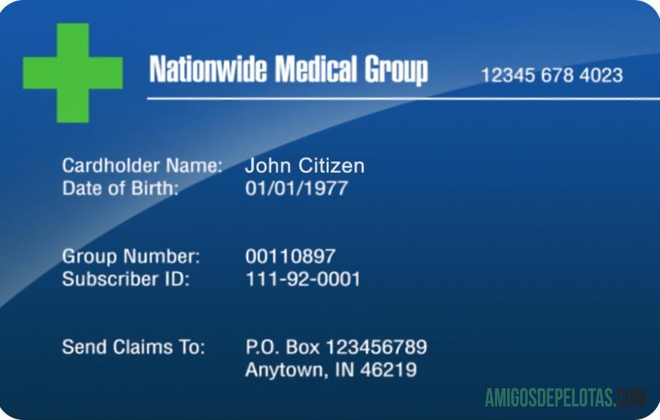 Nationwide medis group medis kartu sampel