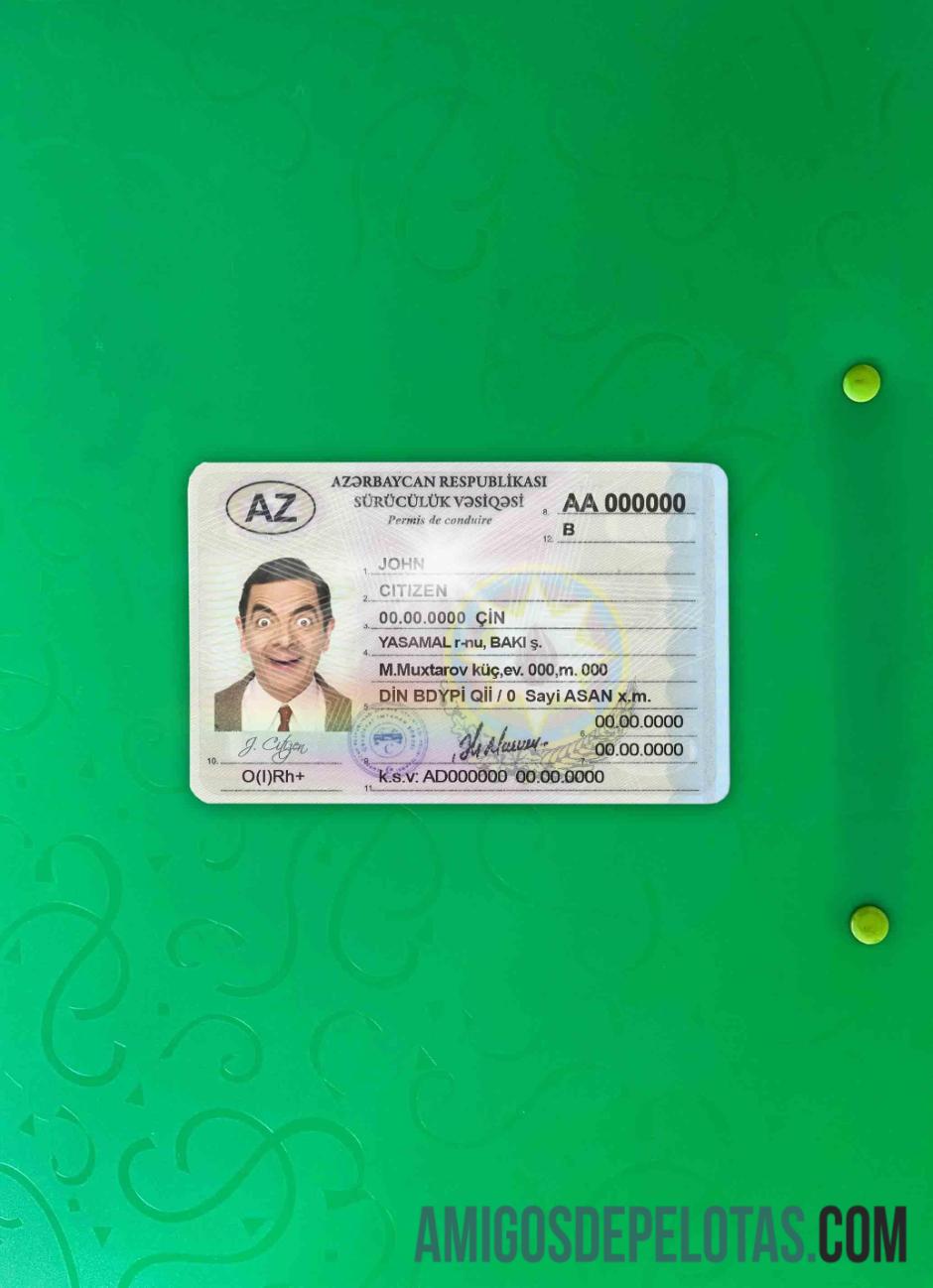 Azerbaijan DL (2013 ΓÇô sekarang) tampilan foto depan pratinjau