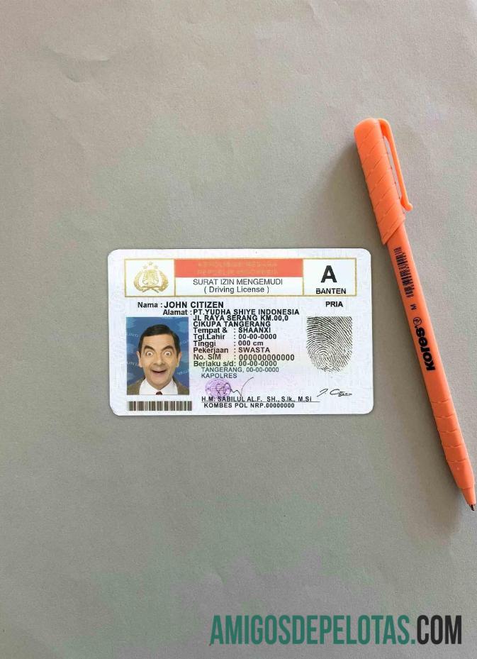 Indonesia DL tampilan foto depan pratinjau