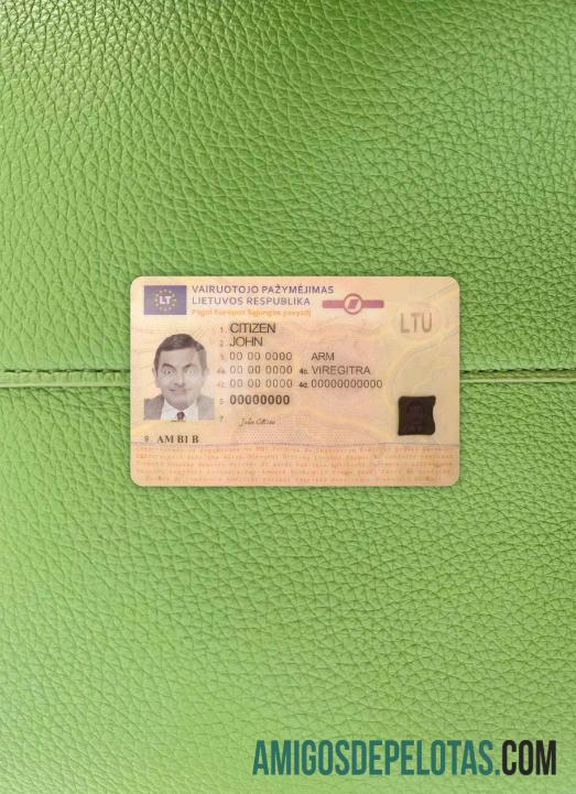 Lituania dl tampilan foto depan desain