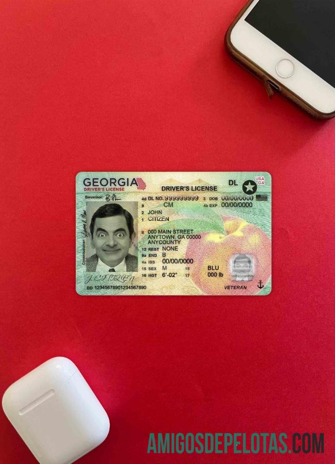 AS Georgia DL (2019 sekarang) tampilan foto depan sampel