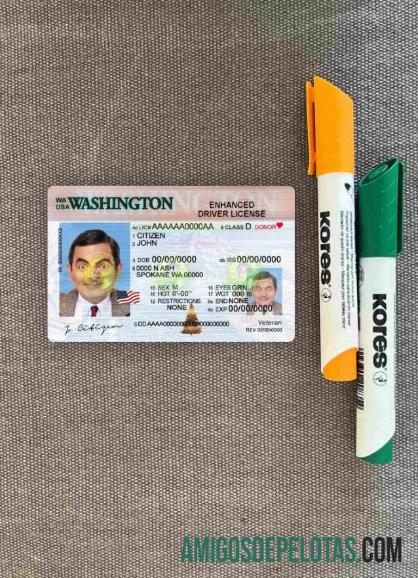AS Washington DL tampilan foto depan sampel
