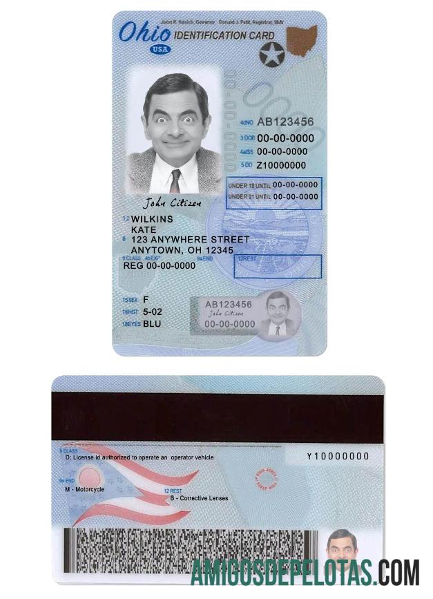 امریکہ Ohio ڈرائیونگ لائسنس under 21 پیش نظارہ