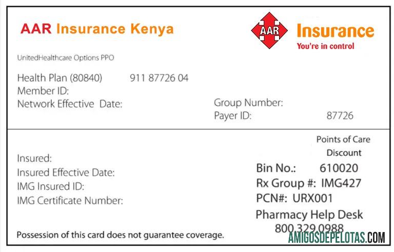 Kenya kesehatan asuransi kartu desain