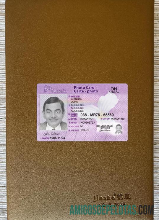 کینیڈا Ontario فوٹو کارڈ فوٹو لک سامنے ڈیزائن