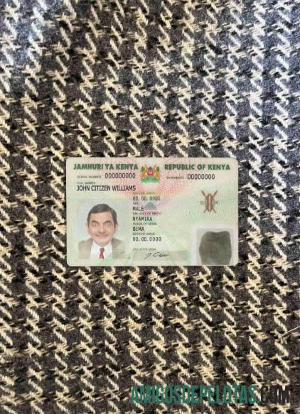کینیا شناختی فوٹو لک سامنے ڈیزائن