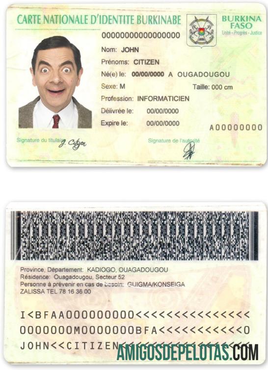 برکینا فاسو شناختی پیش نظارہ