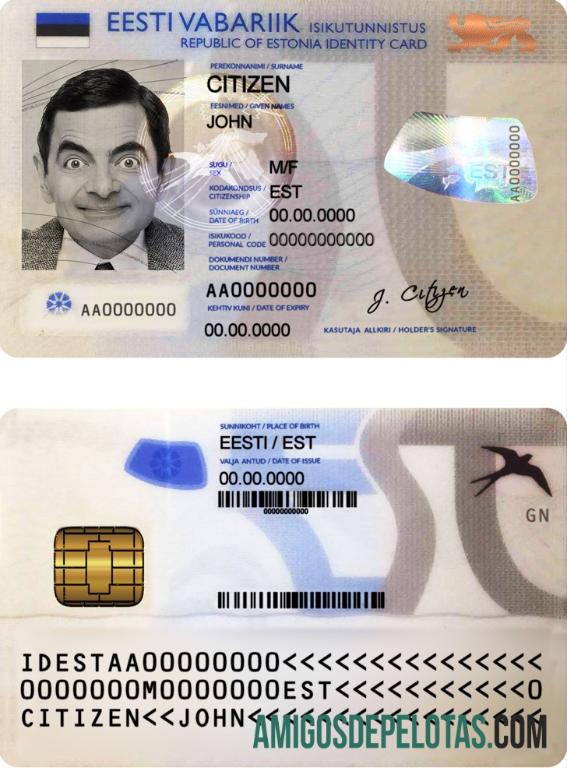 ایسٹونیا شناختی ماک اپ