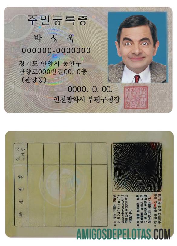 Korea شناختی ٹیمپلیٹ