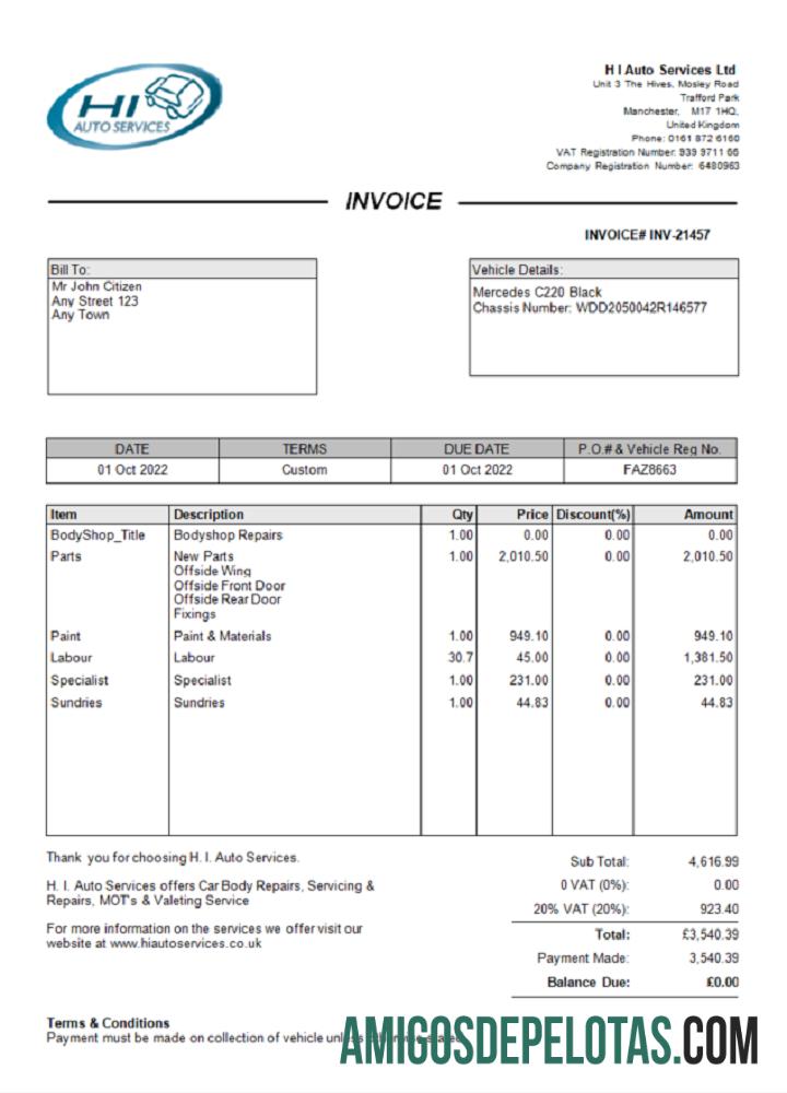 Inggris Raya H I Auto Services Ltd pratinjau