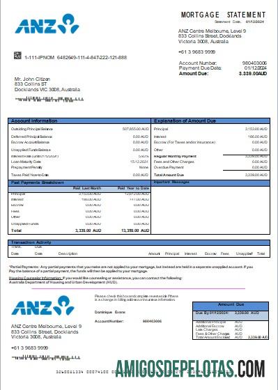 Australia ANZ bank Hipotik laporan scr pratinjau