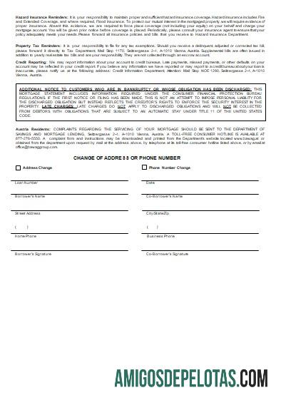 Austria BAWAG PSK bank Hipotik laporan, 3 pages, 3 scr sampel