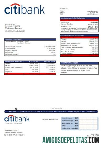 Jerman Citibank bank Hipotik laporan scr pratinjau