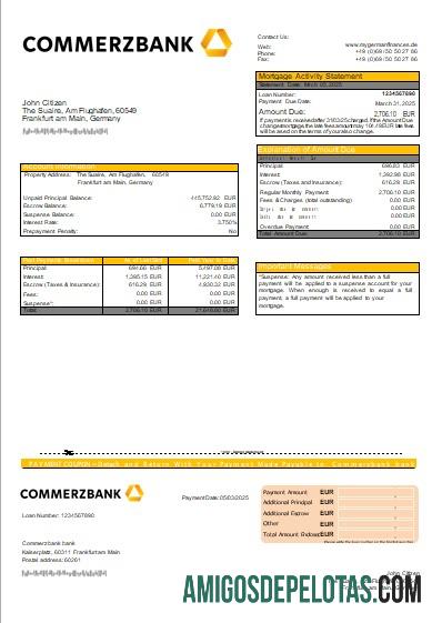 Jerman Commerzbank bank Hipotik laporan scr pratinjau