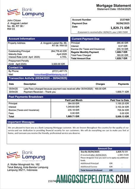 Berkualitas Indonesia bank Lampung┬áHipotik laporan Word and PDF templat